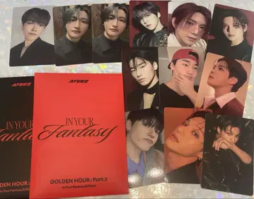 ateez in your fantasy poca 묶음 판매
