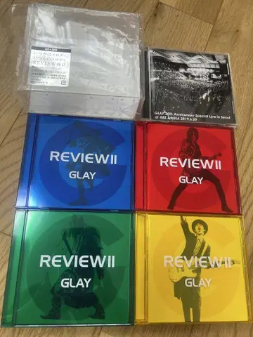 GLAY REVIEW II 4CD+DVD