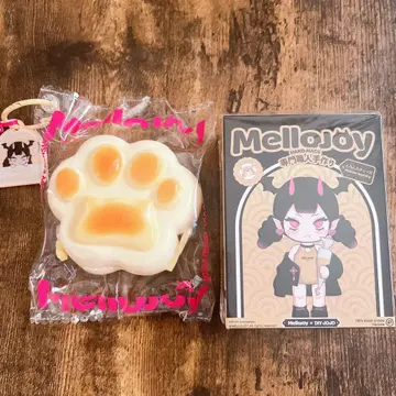 mellojoy 스퀴즈 힐링 고양이 손톱 치즈 손톱