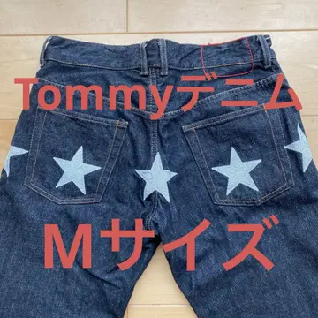 [ 레어품 ] TOMMY 별 패턴 데님 M 사이즈