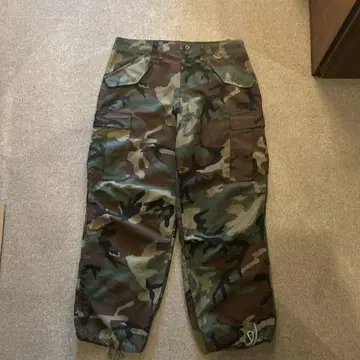 m65 카모플라쥬 우드랜드 카모 카고 팬츠