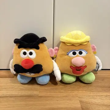 미스터 포테이토 헤드 & 미스 포테이토 헤드 봉제 인형 세트