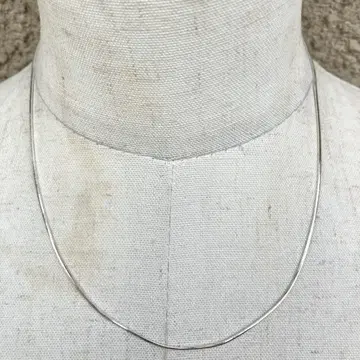 SILVER925 ROPE CHAIN NECKLACE / 실버 / 목걸이