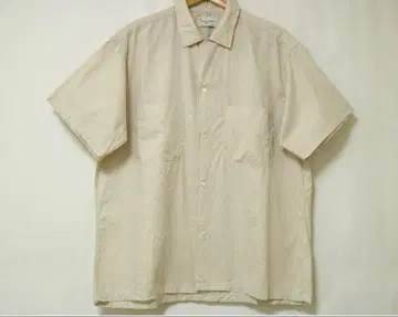 초레어 60s van heusen 오픈 카라 셔츠 도트 셔츠