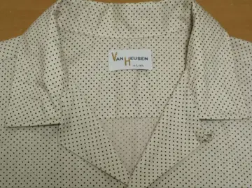 초레어 60s van heusen 오픈 카라 셔츠 도트 셔츠