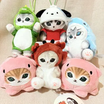 모프 샌드 봉제 인형 키링 스트랩 묶음 판매 인형옷