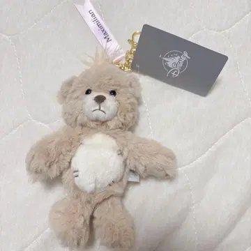 맥스의 테디베어 봉제 인형 키링 키체인