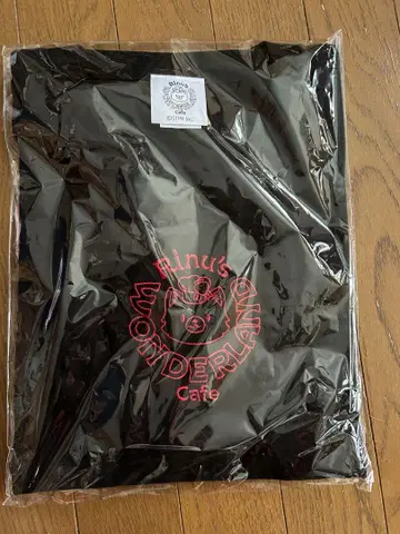 스토푸리 리이누 군 코토노하 원더랜드 카페 한정판 T셔츠 블랙