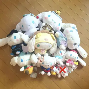 산리오 시나모롤 봉제 인형 세트