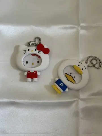 산리오 캔뱃지 키링