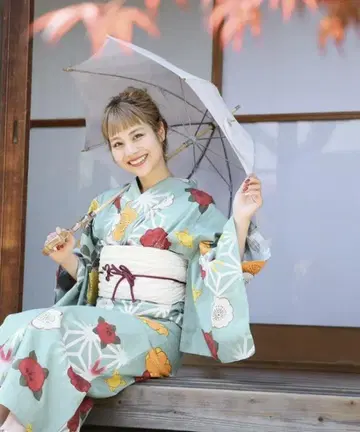 유카타 헤코오비 포함 미사용 택 포함