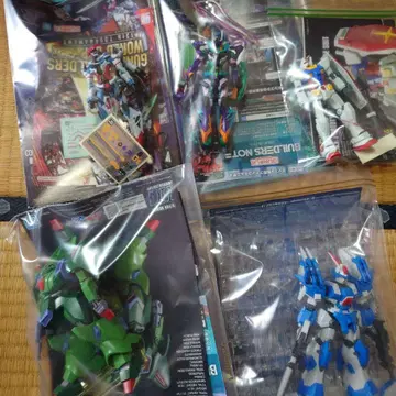 HG 건담 프라모델 조립 완료 세트