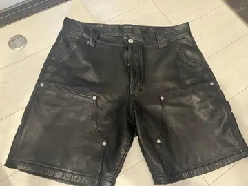 greatLAnd LEATHER SHORTS 그레이트랜드