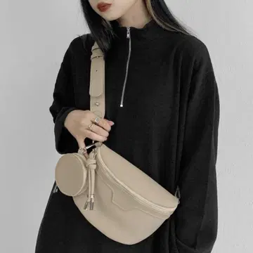 LVEU. 원 숄더 미니 파우치 백