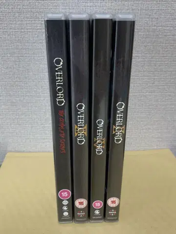 해외판 오버로드 1기~4기 DVD BOX 세트