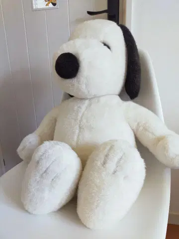 [당시 물건] 세키구치 스누피 특대형 봉제 인형 피넛 레트로 약 70cm