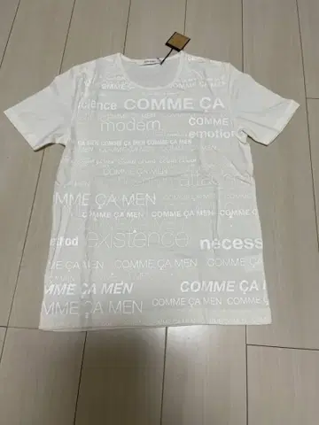 새상품 미착용 꼼사 멘 COMME CA MEN 티셔츠 사이즈 M