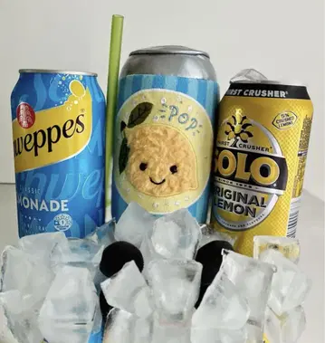 신상 런던 한정 Jease Can of Pop 사이다 캔 봉제 인형
