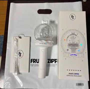 FRUITS ZIPPER 공식 응원봉 & 마나카 마나 리스트 밴드
