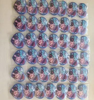 오오가미 코가 앙스타 하트 캔뱃지 47개