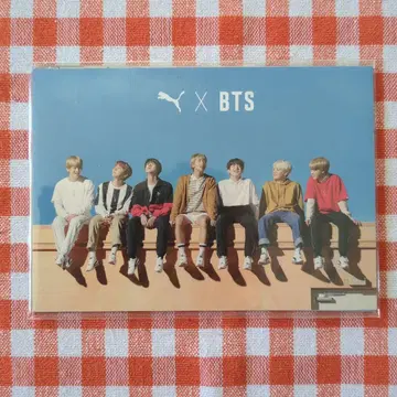 PUMA x BTS 양면 엽서 미개봉