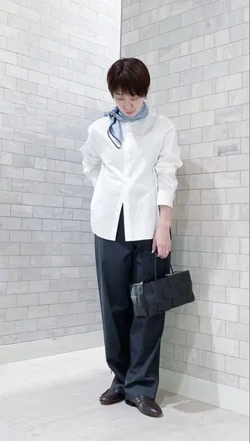 GALERIE VIE 스무스 울 이지 스트레이트 팬츠