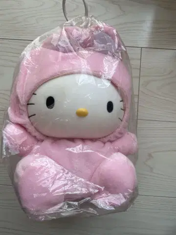 헬로키티 봉제 인형 약 20cm 핑크