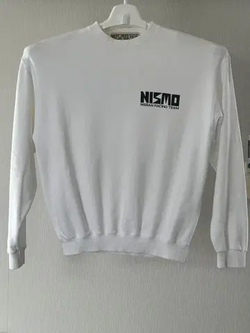 NISMO 화이트 맨투맨 M 사이즈 90년대 빈티지