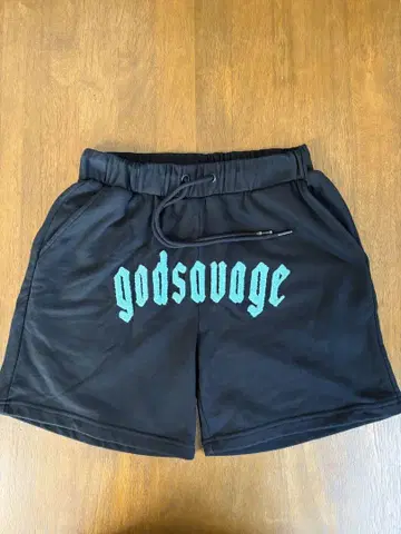 god savage 블랙 숏팬츠 M
