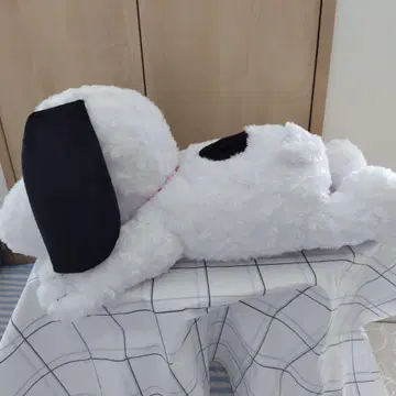 엎드린 스누피 봉제 인형