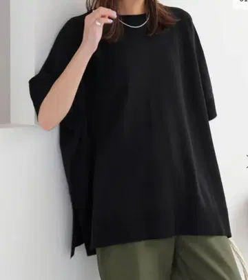 relume 워셔블 쿨 판초 풀오버