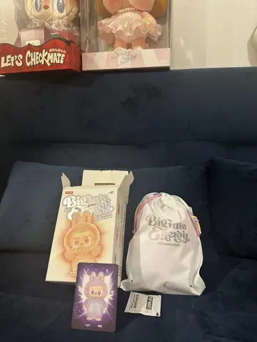 정품 Labubu big into energy LUCK 에너지