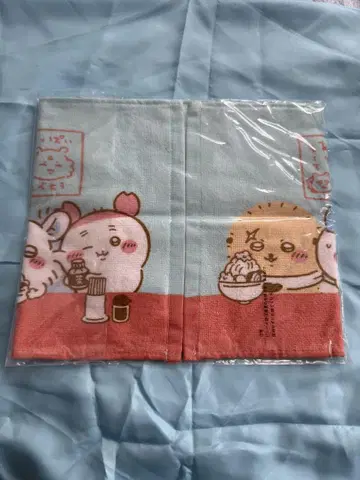 치이카와 (먼작귀) 제일복권 다 함께 라면 F상 페이스 타월 파랑