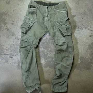 G STAR RAW 32 카고 팬츠 밀리터리 팬츠 사이드 포켓