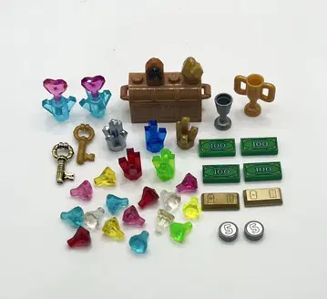 레고 LEGO 정품 보물 세트 보물 상자 돈