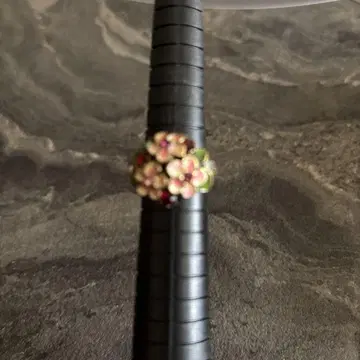 ANNA SUI 꽃 모티브 반지