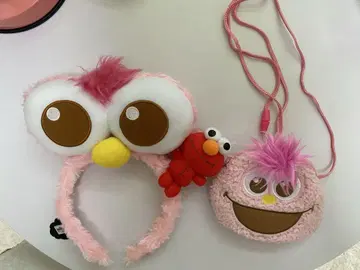 USJ 모피 머리띠 미니백