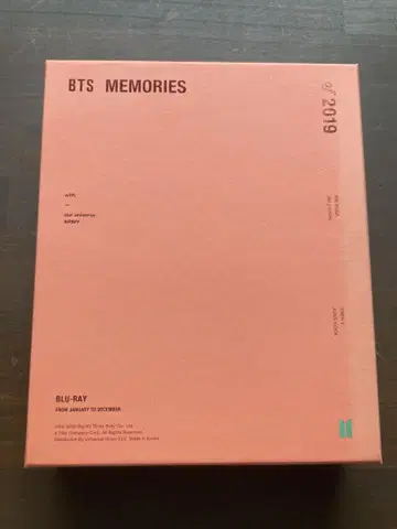 BTS MEMORIES of 2019 Blu-ray