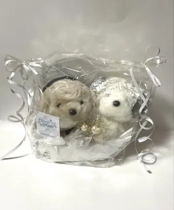 우메키치 웨딩 봉제 인형 (미개봉) 미사용 새상품