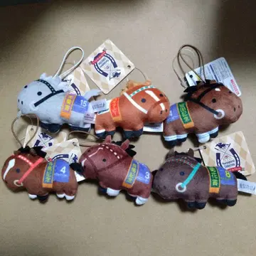 라운드원 한정 서러브레드 컬렉션 푹신 마스코트2 전6종