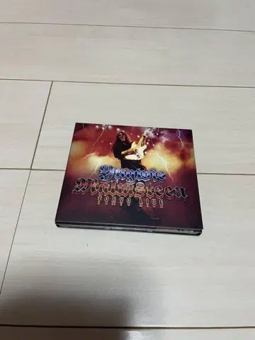 중고 수입 음반 CD 2장 + DVD 잉그웨이 말름스틴 도쿄 라이브