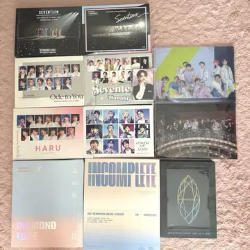 SEVENTEEN Blu-ray DVD 묶음 판매