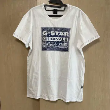 G-STAR RAW BANDANA T-SHIRT/반다나 패턴/로고T