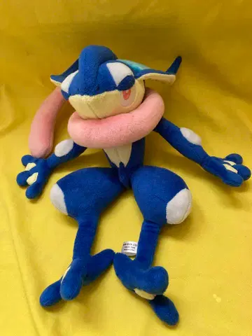 포켓몬 개굴닌자 봉제 인형 약 30cm 별 스타