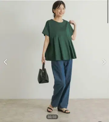 도어즈 실켓 코튼 허리 절개 풀오버