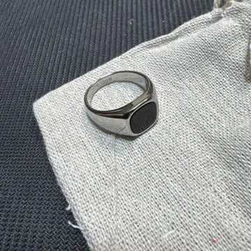 [ 13lue ] Black rounded ring 23호