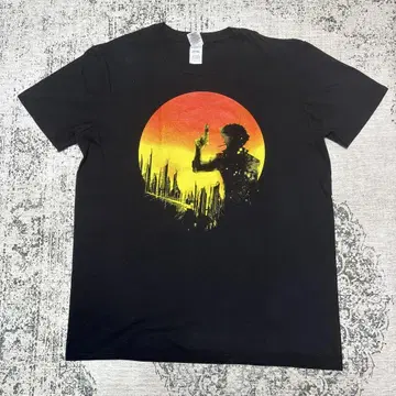 구제 의류 카우보이 비밥 Cowboy Bebop T셔츠 L 블랙