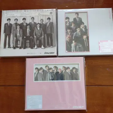 Snow Man 3장 세트 CD 앨범