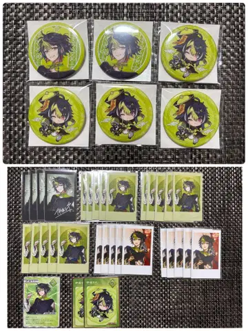 니지산지 이나미 라이 Dytica 2주년 캔뱃지 폴라로이드 모음