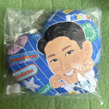 마츠오 시온 하트 모양 쿠션 갈페스 베이스터즈